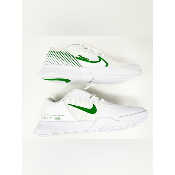 NikeCourt Air Zoom Vapor Pro 2 HC White Kelly Green Size 11.5 DR6191-102 main image 6